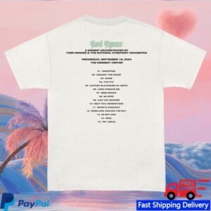 kenny Tobe Nwigwe Merch Hood Hymns X Orchestra Show Commemorative Tee kenny Tobe Nwigwe Merch Hood Hymns X Orchestra Show Commemorative Tee