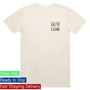 kenny Tpusa Merch Lion And Lamb Tee