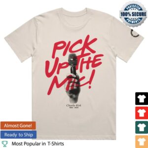 kenny Tpusa Merch Pick Up The Mic Tee kenny Tpusa Merch Pick Up The Mic Tee