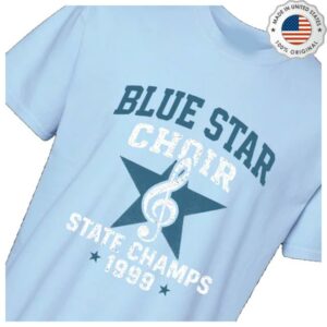 kenny Treaty Oak Revival Official Merch Blue Star Choir T Shirte