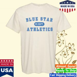 kenny Treaty Oak Revival Official Merch Blue Star Pe Dept Athletics T Shirt