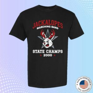 kenny Treaty Oak Revival Official Merch Jackalopes Marching Band T Shirt