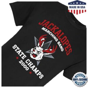 kenny Treaty Oak Revival Official Merch Jackalopes Marching Band T Shirtrf