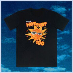 kenny Triple J Store Merch Hottest 100 2025 Tee Black