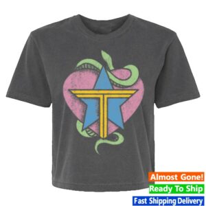 kenny Trousdale Merch Store Ladies Vintage Logo Boxy Tee