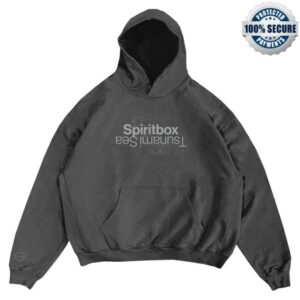 kenny Tsunami Sea Merch Crash Pigment Black Pullover