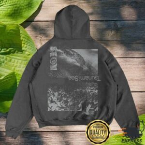 kenny Tsunami Sea Merch Crash Pigment Black Pullover1