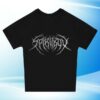 kenny Tsunami Sea Merch Death Metal Logo Silver Shimmer Womens T Shirt
