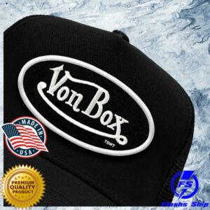 kenny Tsunami Sea Merch Shop Von Box Black Trucker Hatr