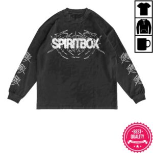 kenny Tsunami Sea Merch Store Black Rainbow Lyric Shadow Long Sleeves