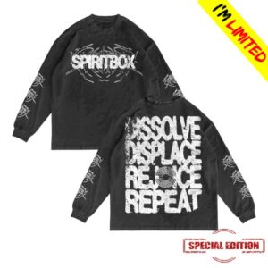 kenny Tsunami Sea Merch Store Black Rainbow Lyric Shadow Long Sleevess