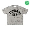 kenny Tsunami Sea Merch Store Collegiate Crystal Silver T Shirt