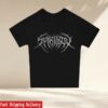 kenny Tsunami Sea Merch Store Death Metal Logo Silver Shimmer Shirt