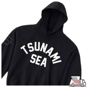 kenny Tsunamisea Merch Shop Collegiate Black Pulloverw