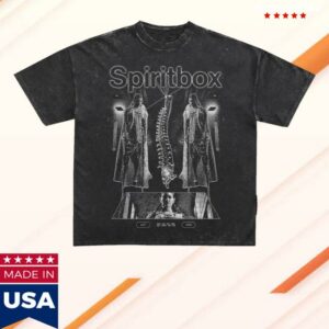 kenny Tsunamisea Merch Shop Soft Spine Music Video Carbon Black T Shirt