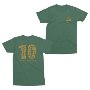 kenny Two Wolves Wine Merch 10 Year Anniversary Cork Shirt0