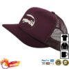 kenny Two Wolves Wine Merch Burgundy Trucker Hat1