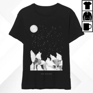 kenny Two Wolves Wine Merch Group Song Logo Shirt