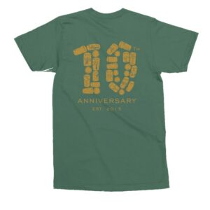 kenny Two Wolves Wine Merch Store 10 Year Anniversary Cork Shirt