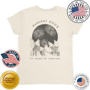 kenny Two Wolves Wine Merch Store 2025 Harvest Shirt