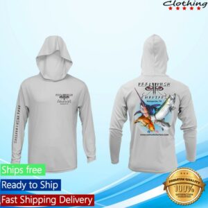 kenny Txbw Promos Merch Store Reel Rush Dryfit Hoodie Silver