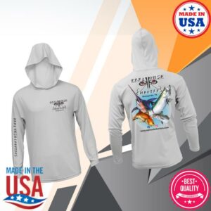 kenny Txbw Promos Merch Store Reel Rush Dryfit Hoodie Silvera