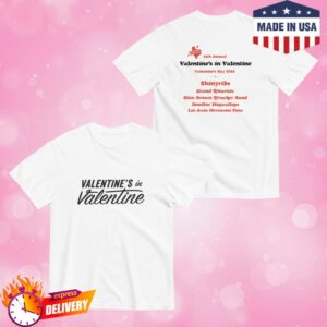 kenny Valentine In Valentines Merch 2026 Concert Tee White Valentines In Valentine0