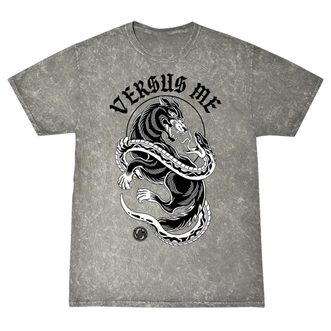 kenny Versus Me Merch Grey Wolf Tee kenny Versus Me Merch Grey Wolf Tee