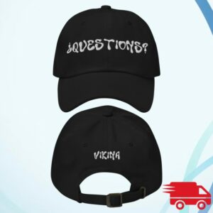 kenny Vikina Perracoin Merch Questions Black Dad Hat0