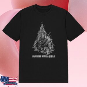 kenny Violent Vira Merch Store Burn Me Church Shirt0