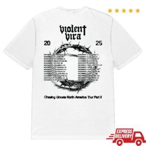 kenny Violent Vira Merch Store Fall 2025 Tour Shirt