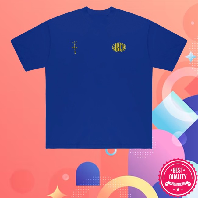 kenny Virgil Abloh Merch Store Cj X Arch Cactus Skate Tee Blue kenny Virgil Abloh Merch Store Cj X Arch Cactus Skate Tee Blue