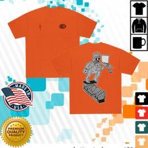 kenny Virgil Abloh Merch Store Cj X Arch Cactus Skate Tee Orangess kenny Virgil Abloh Merch Store Cj X Arch Cactus Skate Tee Orangess