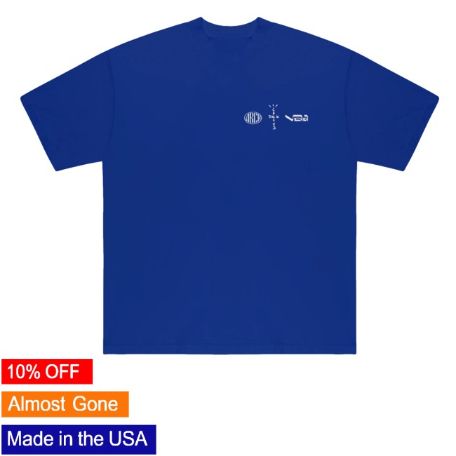 kenny Virgil Abloh Merch Store Cj X Arch Invitational Tee Blue kenny Virgil Abloh Merch Store Cj X Arch Invitational Tee Blue