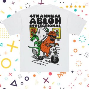 kenny Virgil Abloh Merch Store Cj X Arch Invitational Tee White