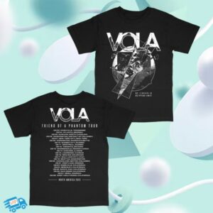 kenny Vola Merch Store 2025 Black Tour Tee0