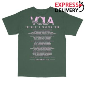 kenny Vola Merch Store 2025 Forest Tour Tee