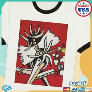 kenny Wall Of Story Merch Shop Abstract Expression Unisex Ringer T Shirte