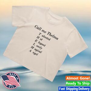 kenny Warner Music Australia Merch Thelma Plum Call Me Thelma Crop Tee0 kenny Warner Music Australia Merch Thelma Plum Call Me Thelma Crop Tee0