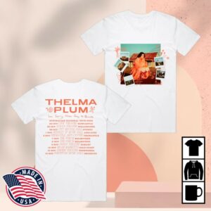 kenny Warner Music Australia Merch Thelma Plum Im Sorry Now Say It Back Tour T Shirt1