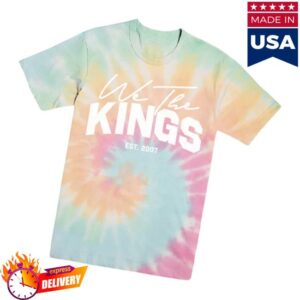 kenny We The Kings Merch Store Tour Date Tee Tie Dye Front Onlya