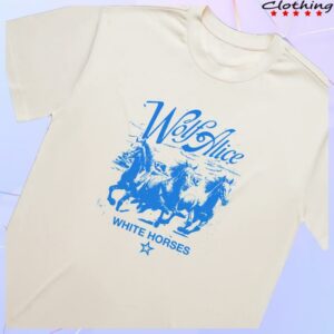 kenny Wolf Alice Store Shop Merch White Horses T Shirtw