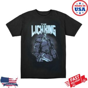 kenny Wowhead Merch Store The Lich King Black T Shirt