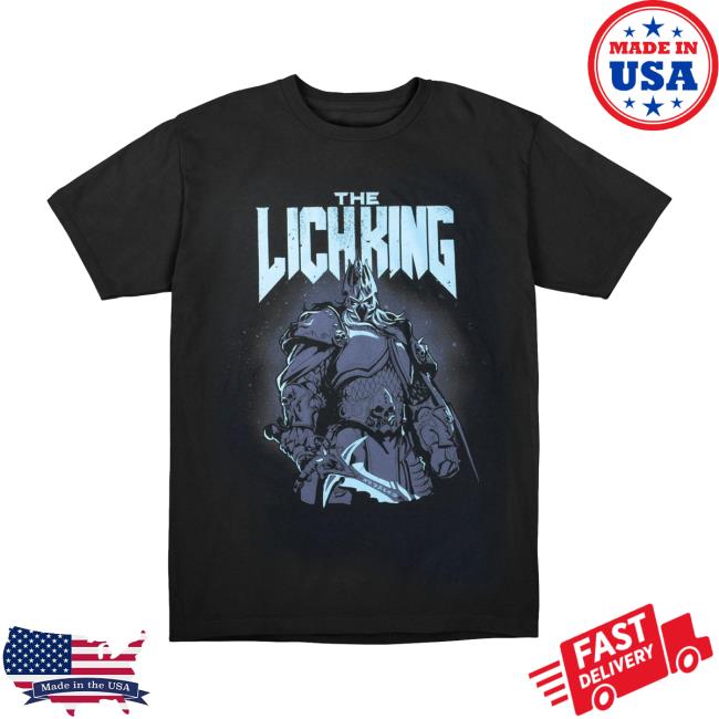 kenny Wowhead Merch Store The Lich King Black T Shirt kenny Wowhead Merch Store The Lich King Black T Shirt
