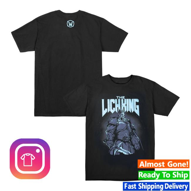 kenny Wowhead Merch Store The Lich King Black T Shirtaa kenny Wowhead Merch Store The Lich King Black T Shirtaa