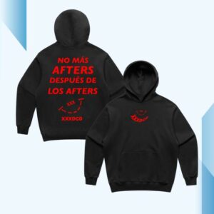 kenny Xxxdcd Clothing Platform Merch Store No Mas Afters Hoodiess 1