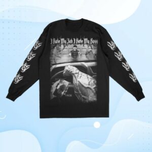 kenny Your Kickstarter Sucks Merch Store I Hate My Job I Hate My Boss Long Sleeve