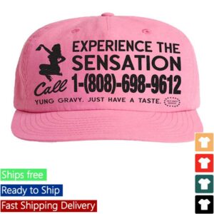 kenny Yung Gravy Merch Shop Call Me Hat Pink