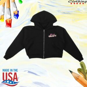 kenny Yung Gravy Merch Shop Martini Crop Hoodie