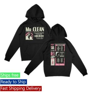 kenny Yung Gravy Merch Store Mr Clean Tour Hoodiess